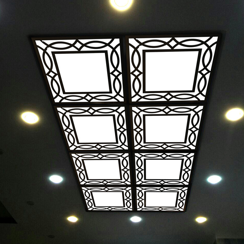 تایل سقفی آسمان مجازی بنی دکو مدل MC41 اندازه 60x60 سانتی متر مجموعه 4 عددی