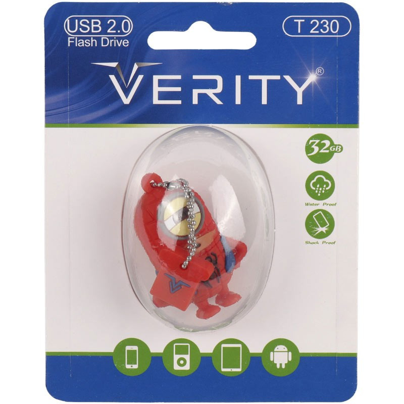 فلش مموری وریتی مدل T230 USB2.0 ظرفیت 32 گیگابایت