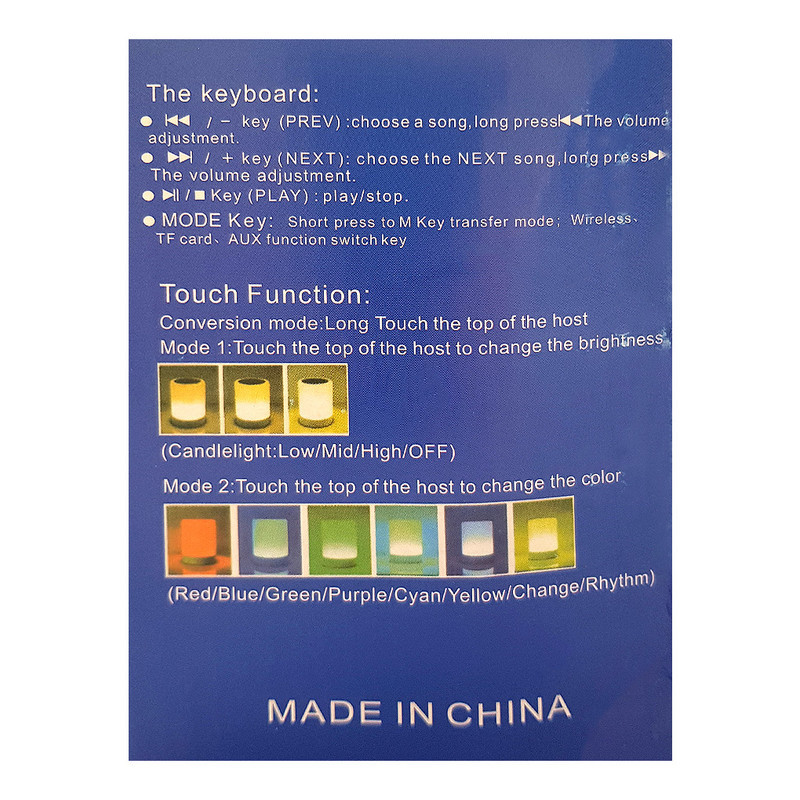 اسپیکر بلوتوثی قابل حمل مدل CL-671 کد 5572