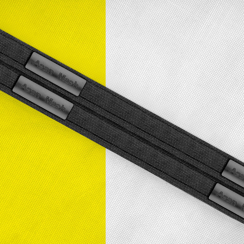 پرده توری مگنتیک آسان مش مدل asan47 سایز 90x230 سانتی متر