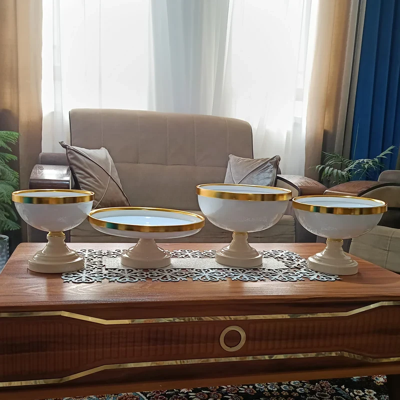 سرویس پذیرایی مدل پایه دار مجموعه ۴ عددی