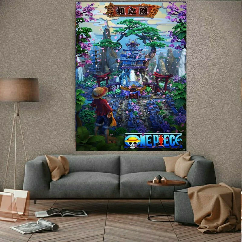 پوستر دیواری طرح انیمه وان پیس One Piece مدل SDP201