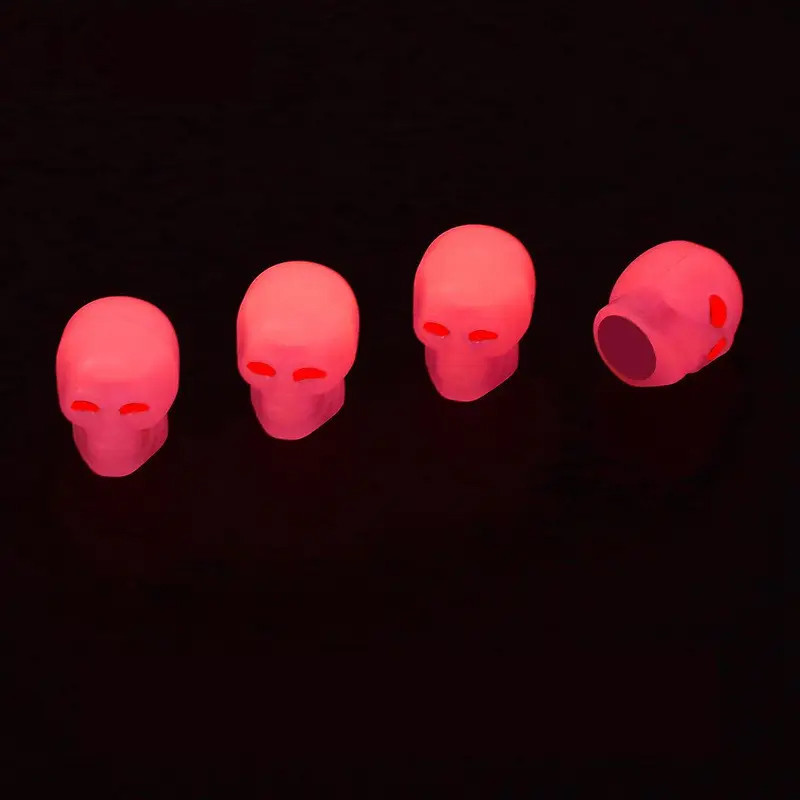 سر والف لاستیک مدل بدون باتری کد SKULL-CAR-MOTO-BE بسته 2 عددی