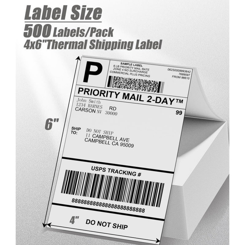 لیبل پرینتر حرارتی فومیمو مدل SLP-4*6-500