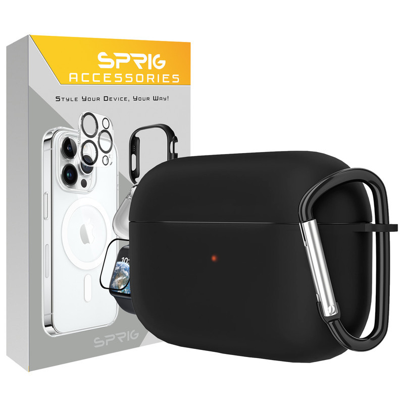 کاور اسپریگ مدل Silicone-SP مناسب برای کیس هدفون بی سیم ایرپاد Airpods pro 3