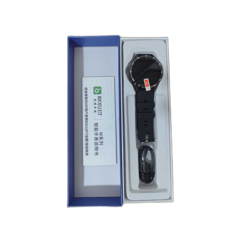 ساعت هوشمند 1.5 اینچی بایوجیت مدل M19 با بند سیلیکونی
