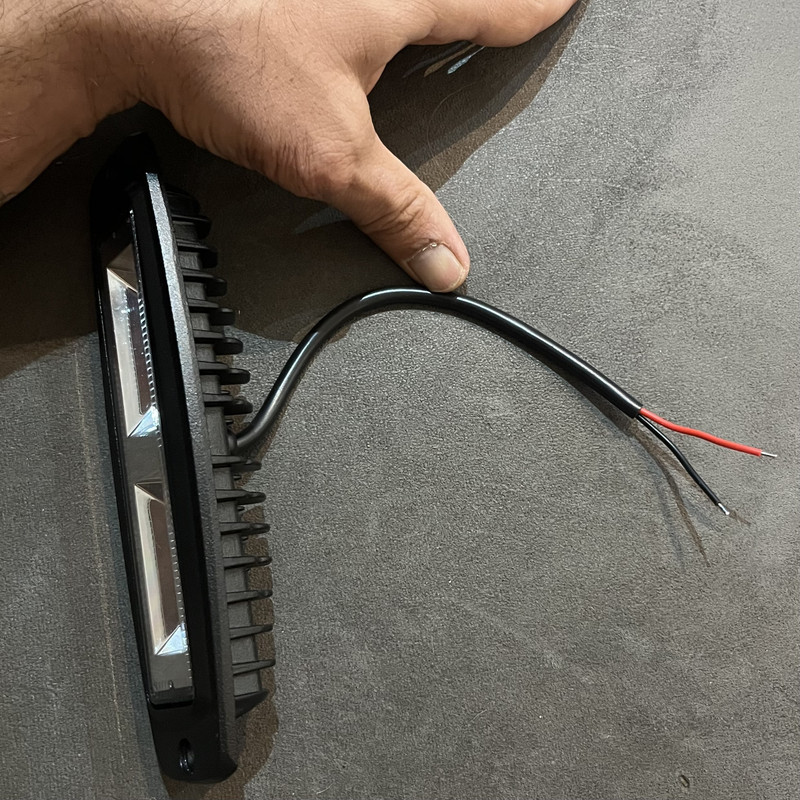 پروژکتور خطی خودرو مدل تک رنگ لبه دار