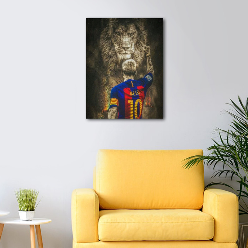 تابلو شاسی عرش مدل ورزشی لیونل مسی messi کد As2782