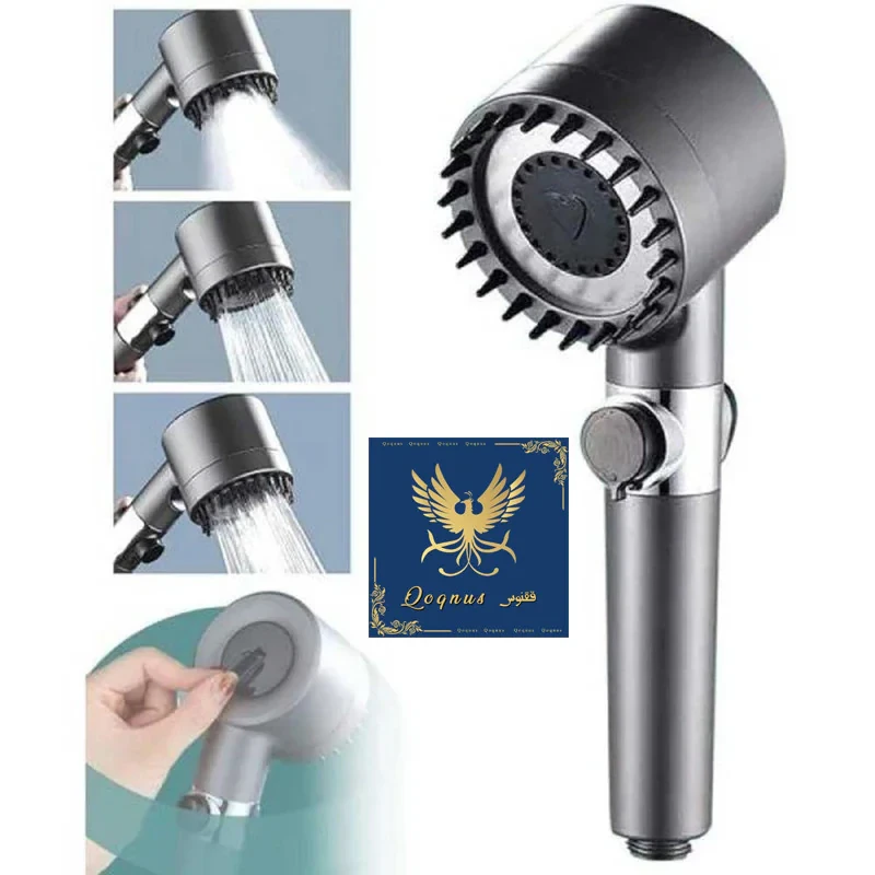 سردوش حمام ققنوس مدل Turbo-Massage لوکس