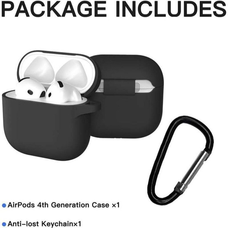کاور مدل Silicone کد airpod4 مناسب برای اپل Airpod 4  4 ANC