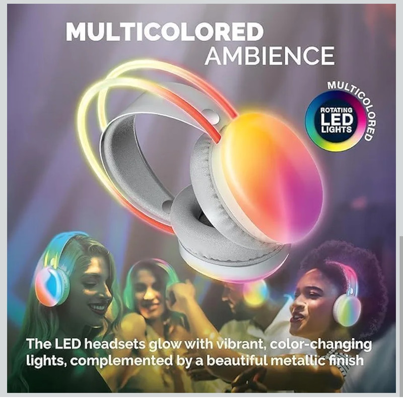 هدست مخصوص بازی بلوتوثی دوپریم مدل Uniguma RGB
