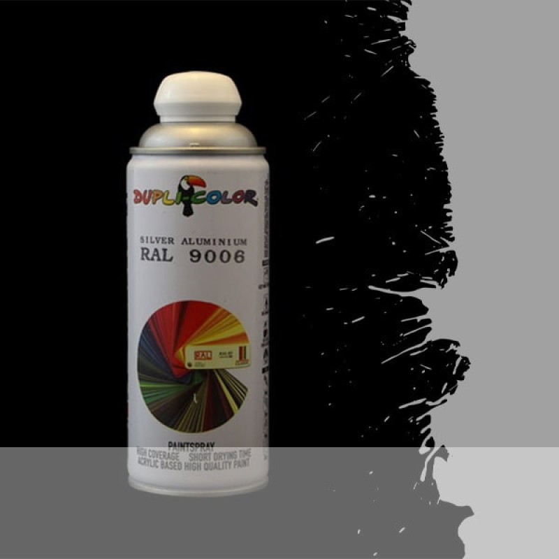 اسپری رنگ نقره ای مات دوپلی کالر مدل Aluminium 9006 حجم 400 میلی لیتر