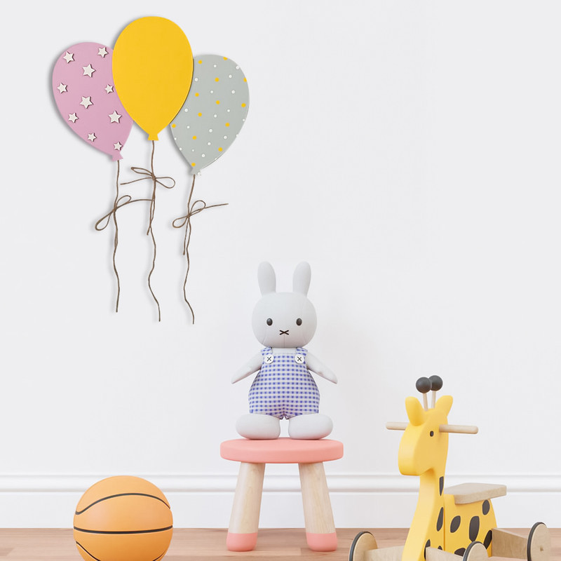 دیوار کوب اتاق کودک طرح بادکنک ها مدل MKids31-H