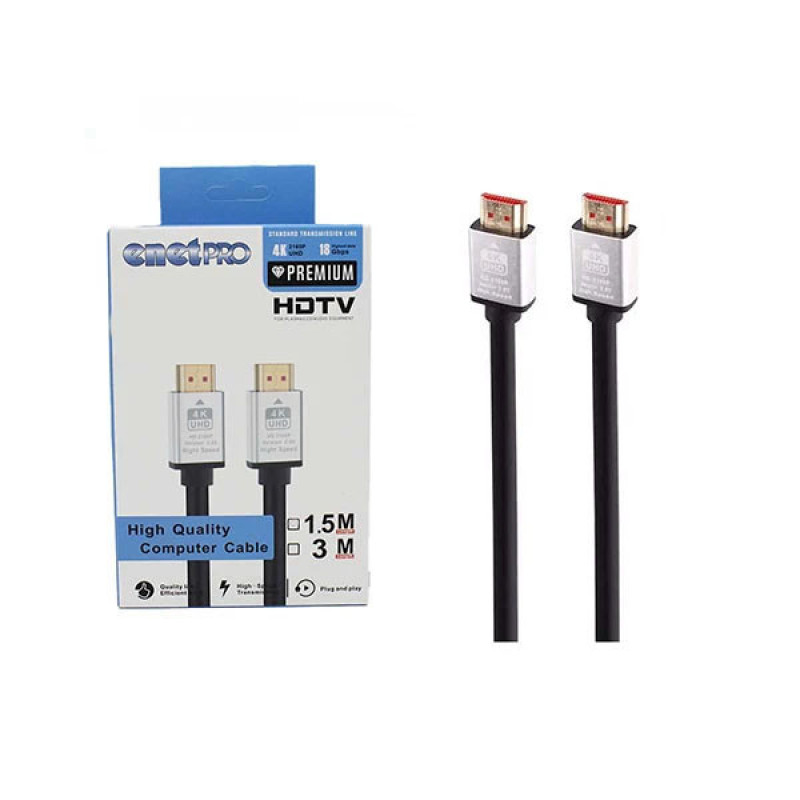 کابل HDMI ای نت مدل 4K طول 3 متر