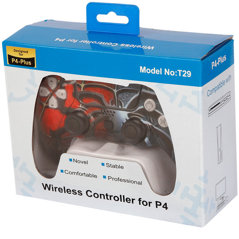 دسته بازی بی سیم طرح پلی استیشن 4 T29 Spider Man