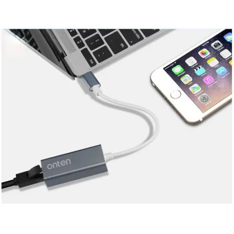 مبدل USB-C به LAN اونتن مدل OTN-9598