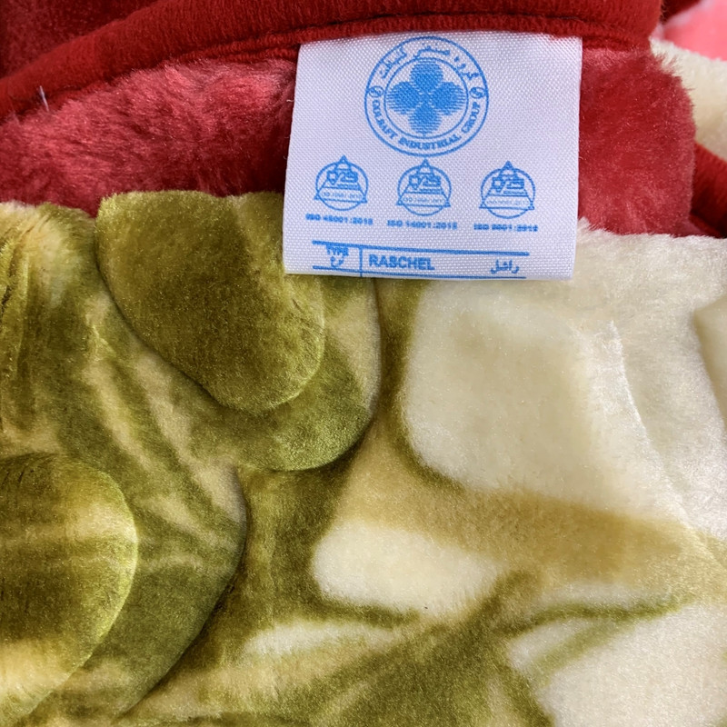 پتو گلبافت مدل برجسته کد 13016 سایز 220x240 سانتی متر