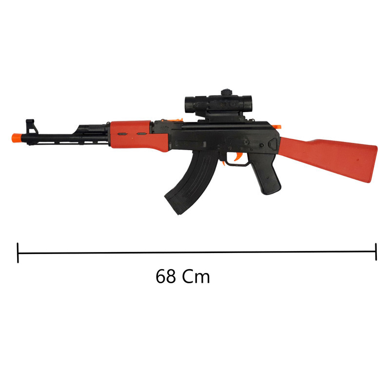 تفنگ بازی طرح کلاش مدل AK47 کد6588