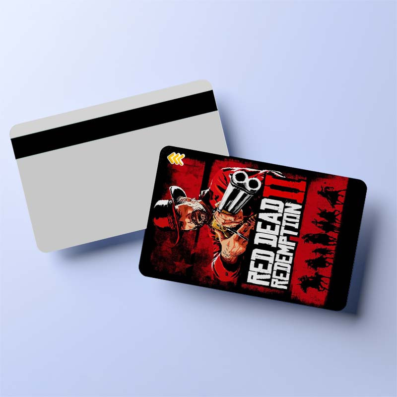 استيکر کارت کارنيکا طرح رد دد Red Dead Redemption کد 52115 مجموعه 6 عددی