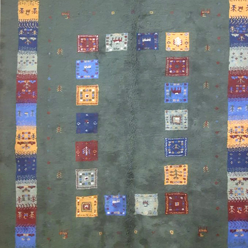 گبه فرش دستباف سه متری کد NKP.C.N2