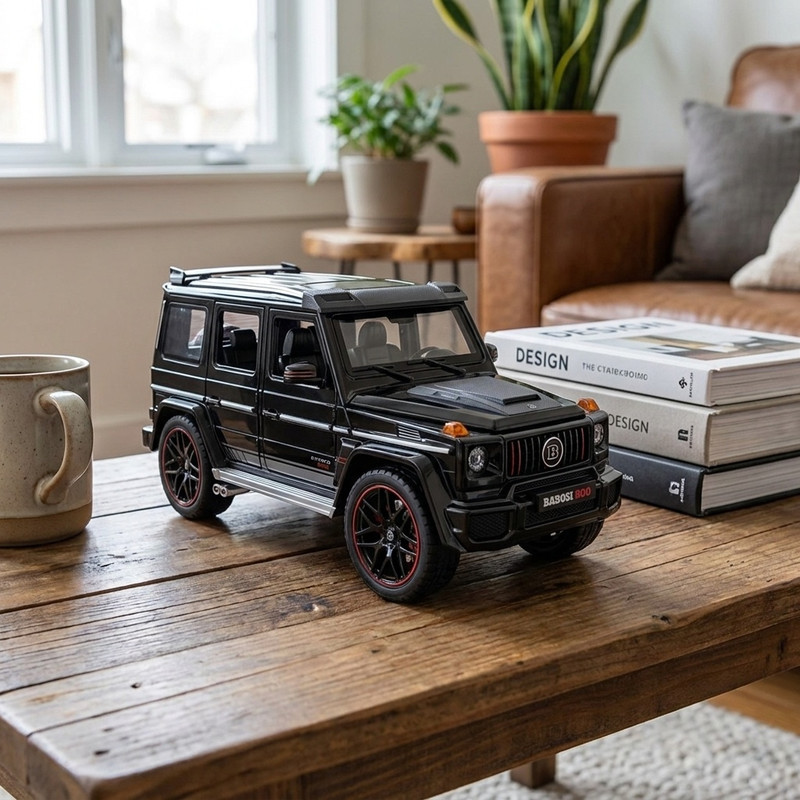 ماکت ماشین مدل مرسدس بنز جی کلاس Mercedes-Benz G-class brabos 800