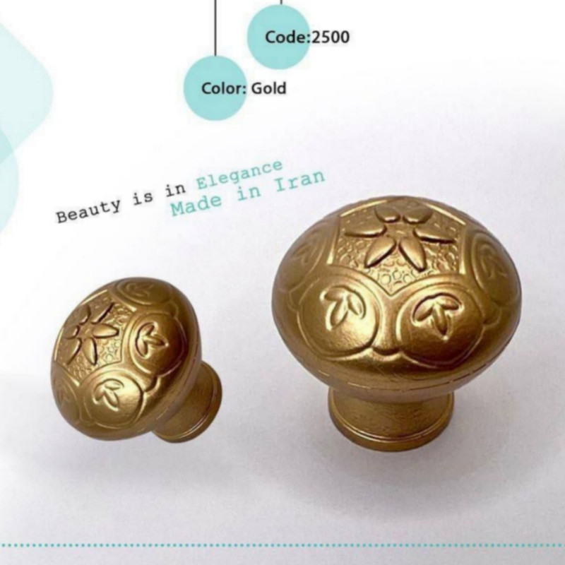 دستگیره کمد مدل تک پیچ بسته 3 عددی