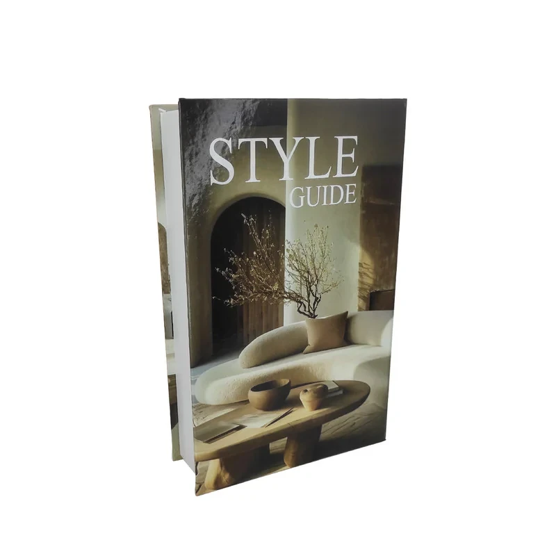 جعبه دکوری مدل کتاب دکوراتیو STYLE کد 00