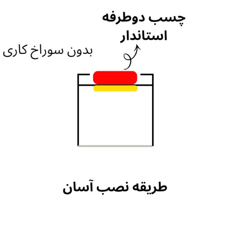 چراغ روکار خطی مدل 63100