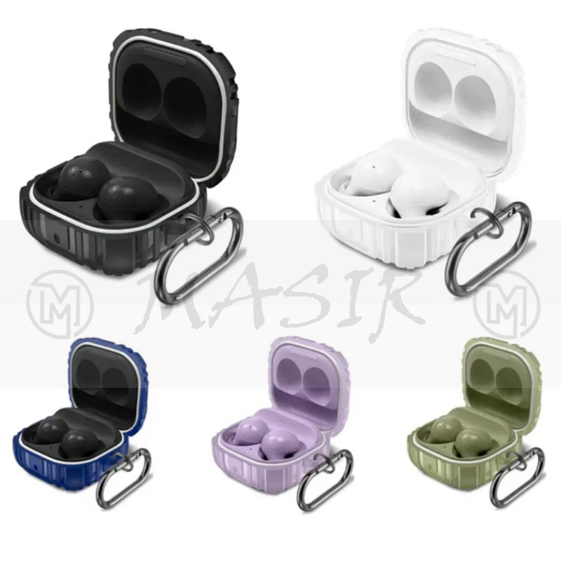 کاور مسیر مدل Eggshell Earbuds Cover مناسب برای هدفون سامسونگ Galaxy Buds Live  Buds Pro  Buds 2  Buds 2 Pro