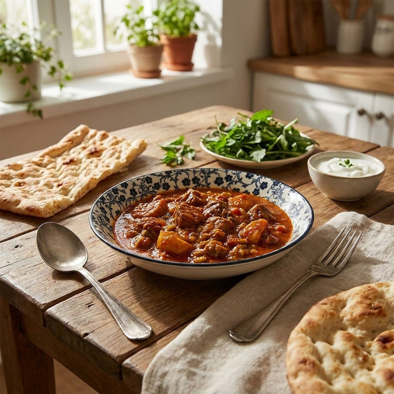 بشقاب خورش خوری دنی هوم مدل گل بهار