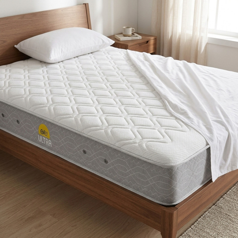 تشک طبی فنری اوه مدل الترا یک نفره سایز 200 × 120 سانتی متر