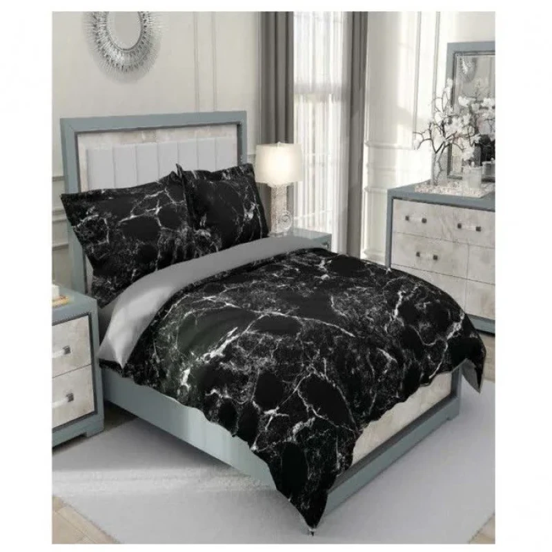 روکش لحاف مدل  سنگ گرانیت دو نفره سایز 220x200 سانتی متر