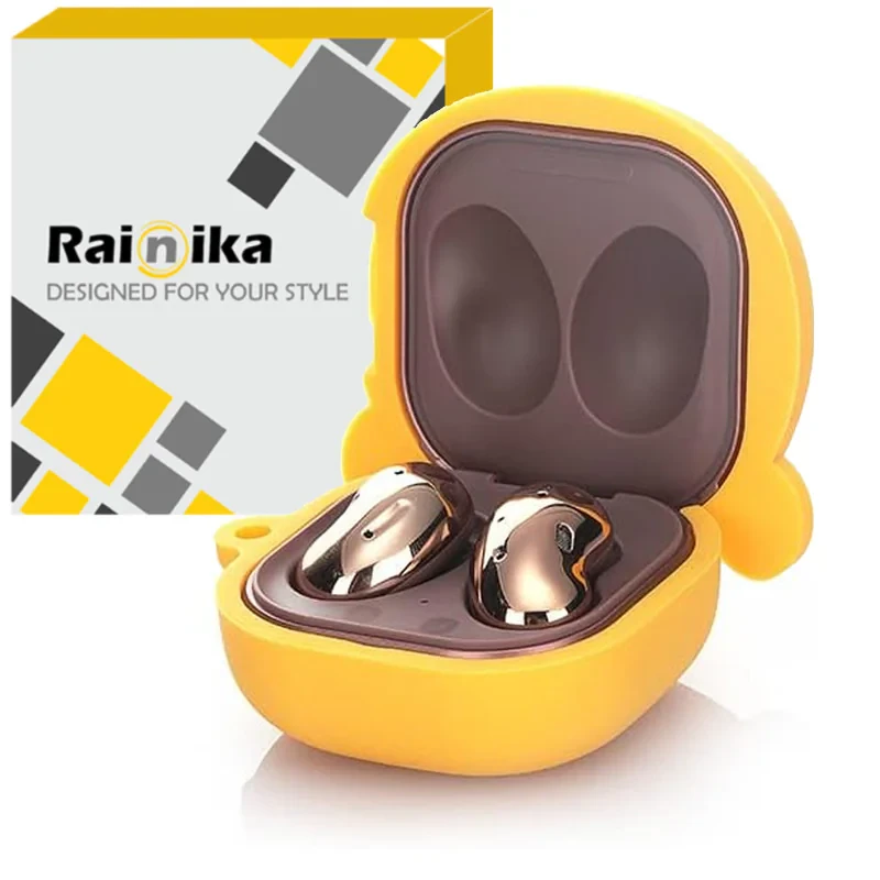 کاور رینیکا مدل Buds Funny Winnie Bear مناسب برای کیس هدفون بی سیم سامسونگ Galaxy Buds Live  Buds Pro  buds 2  buds 2 pro  Fe