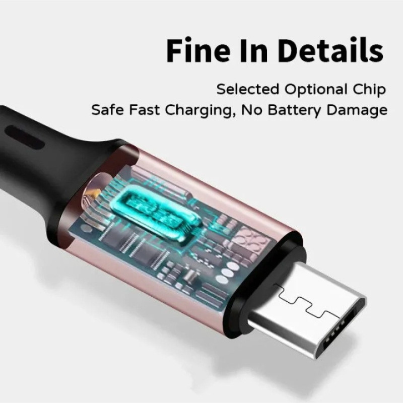 کابل تبدیل USB به USB_C مدل DRAGON FAST CHARGE 3A طول 1 متر