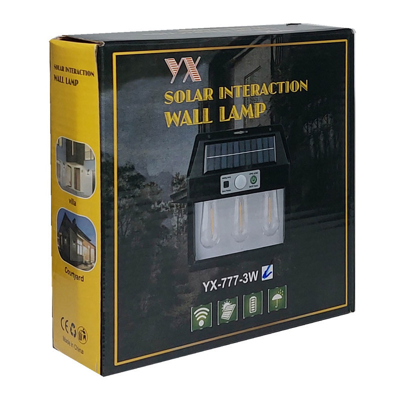 چراغ پارکی خورشیدی مدل YX-777-3W