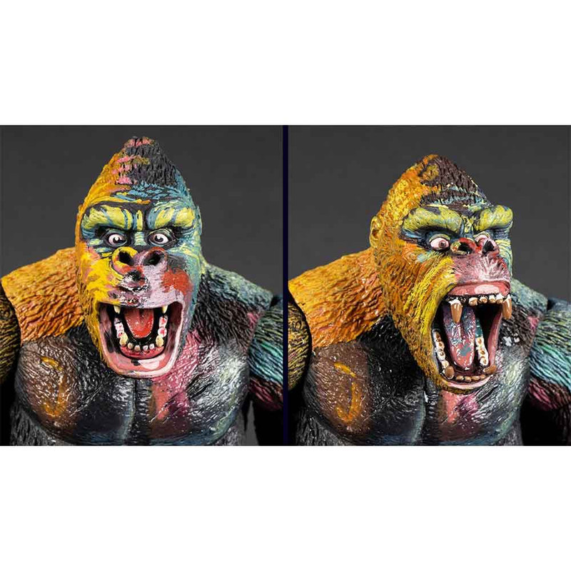 اکشن فیگور نکا مدل کینگ کونگ رنگی طرح Ultimate King Kong ارتفاع 18 سانتی‌متر