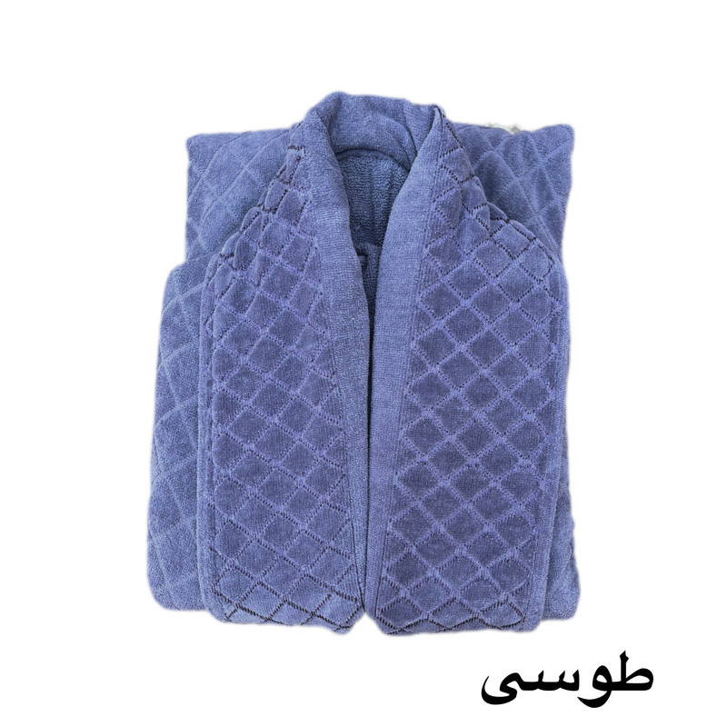 حوله پالتویی آقای کاریزما مدل شطرنجی سایز 135