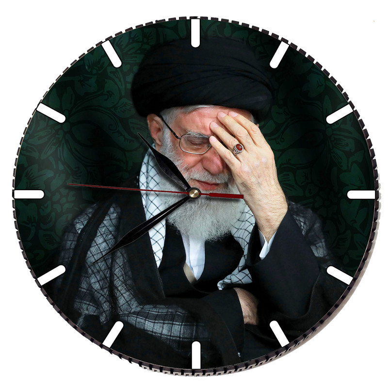 ساعت دیواری مدل امام خامنه ای