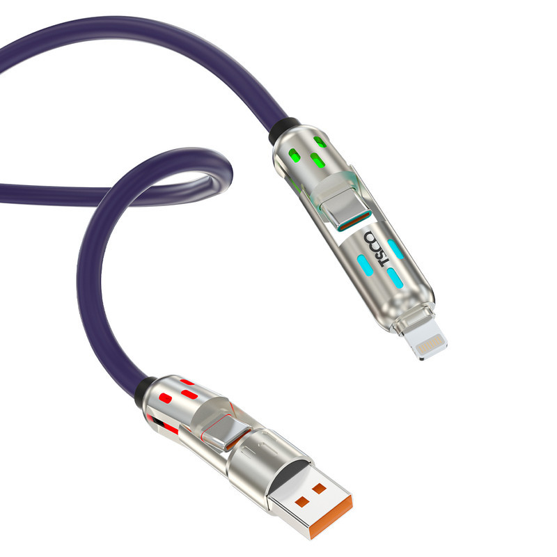 کابل تبدیل USBUSB-C به لایتنینگUSB-C تسکو مدل GCA 60 W طول 2 متر