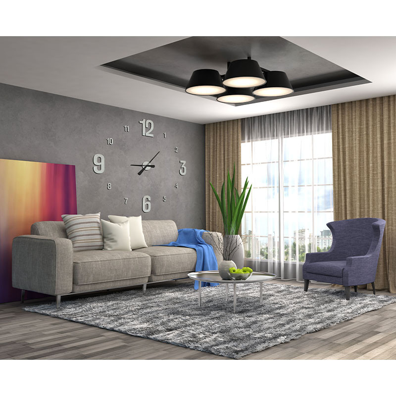 ساعت دیواری دکورچی مدل DWC102