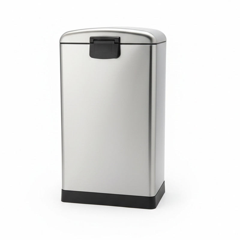 سطل زباله پدالی دلفین مدل ss-L40-3040 گنجایش 40 لیتر