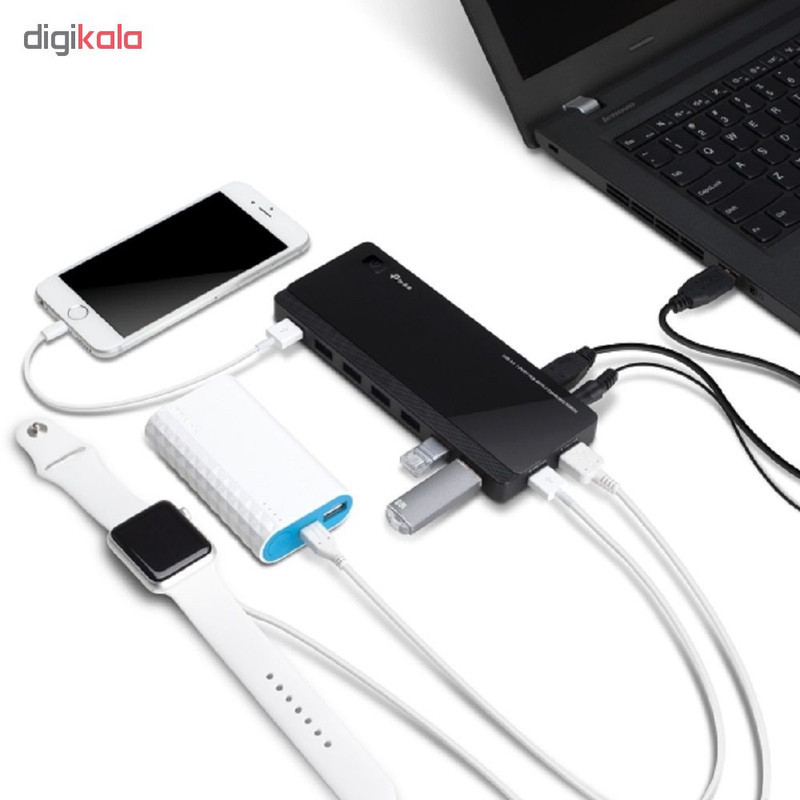 هاب 7 پورت USB 3.0 تی پی-لینک مدل UH720