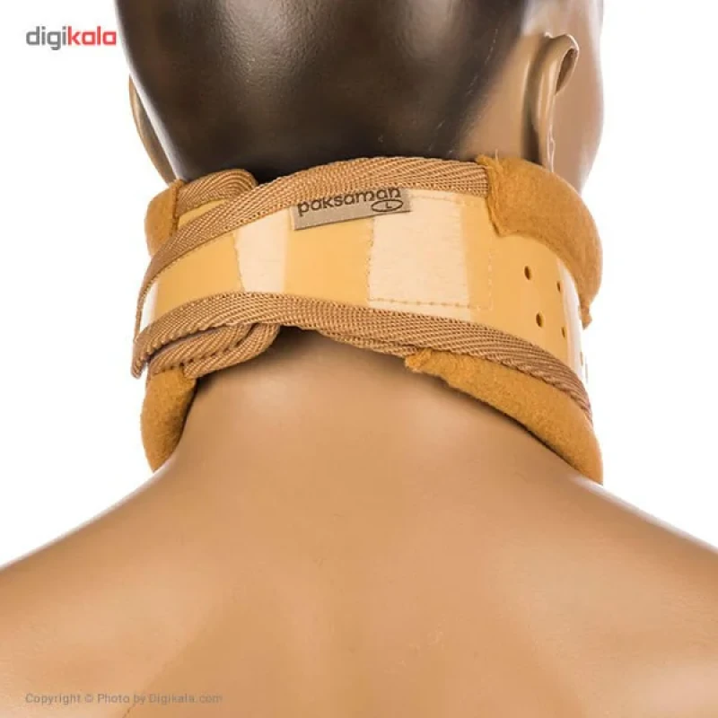 گردن بند طبی پاک سمن مدل Hard With Chain Pad سایز کوچک