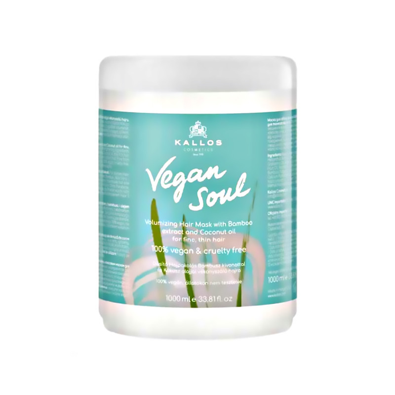 ماسک مو نرم کننده کالوس مدل Vegan Soul B مناسب برای انواع مو حجم 1000 میلی لیتر