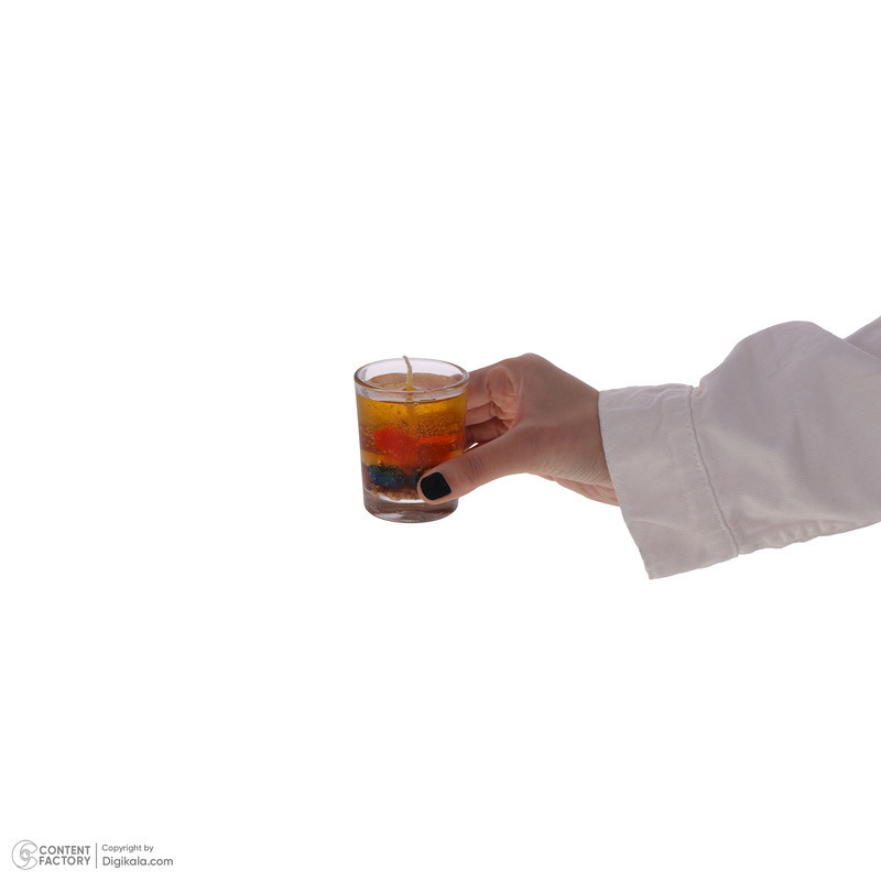 شمع لیوانی مدل مدل ماهی و صدف