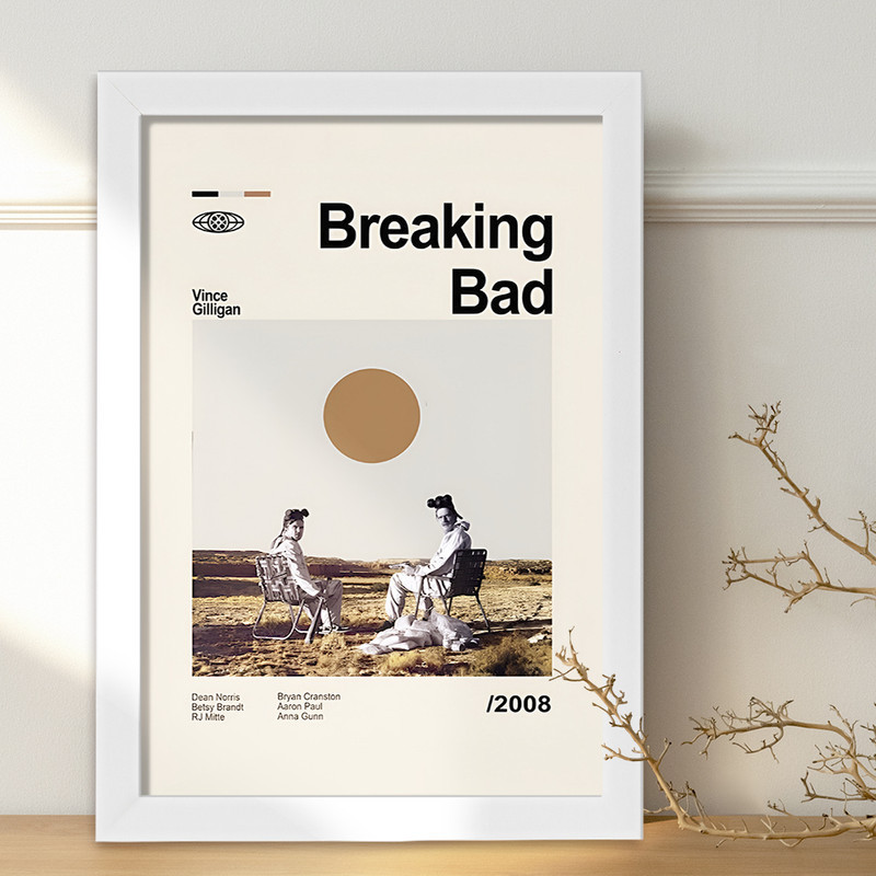 تابلو خندالو طرح برکینگ بد (Breaking Bad) کد F13847