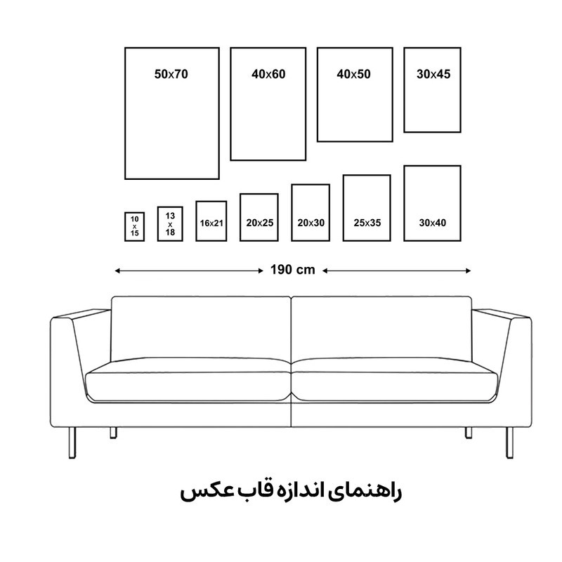 تابلو مدل دیواری طرح دریا کد EA-1251