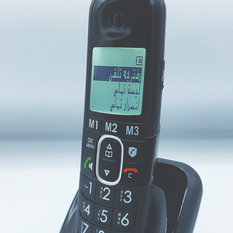 تلفن با سیم آلکاتل مدل XL785 Combo Voice FR به همراه 1 عدد گوشی بی‌ سیم