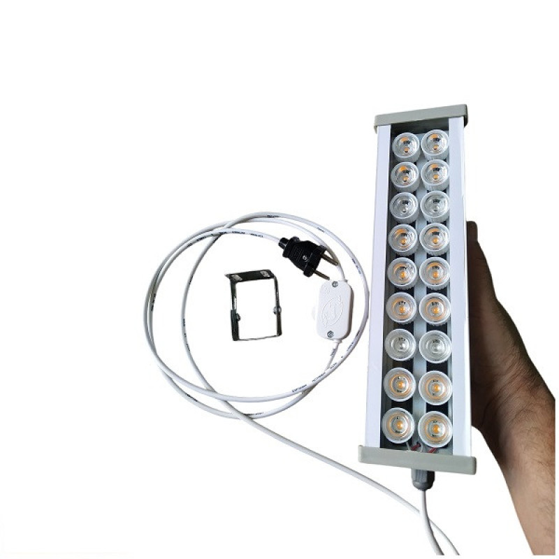 چراغ رشد گیاه 18 وات مدل  WAL18W25CM2LPL