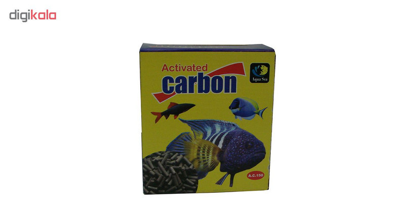 زغال اکتیو آکواریوم آکوا سی کد 015 مقدار 150 گرم